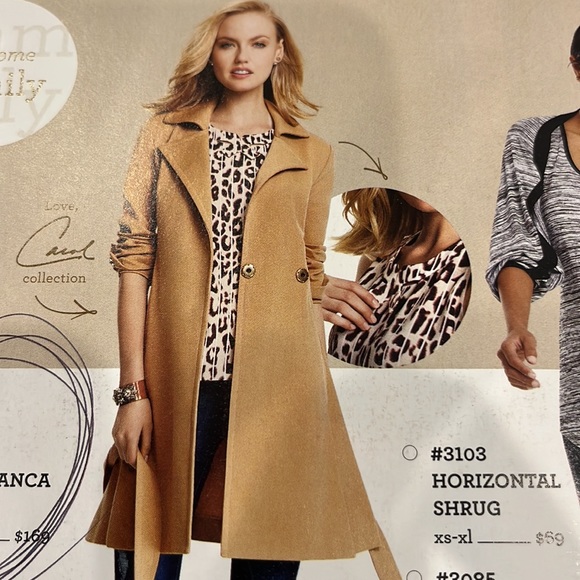 Cabi Ginger Top Tunic M leopard - Picture 3 of 13